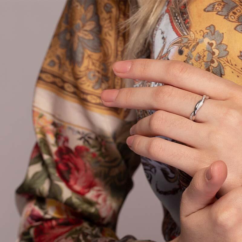 "The Beginning Of Forever" Classic Wedding Ring