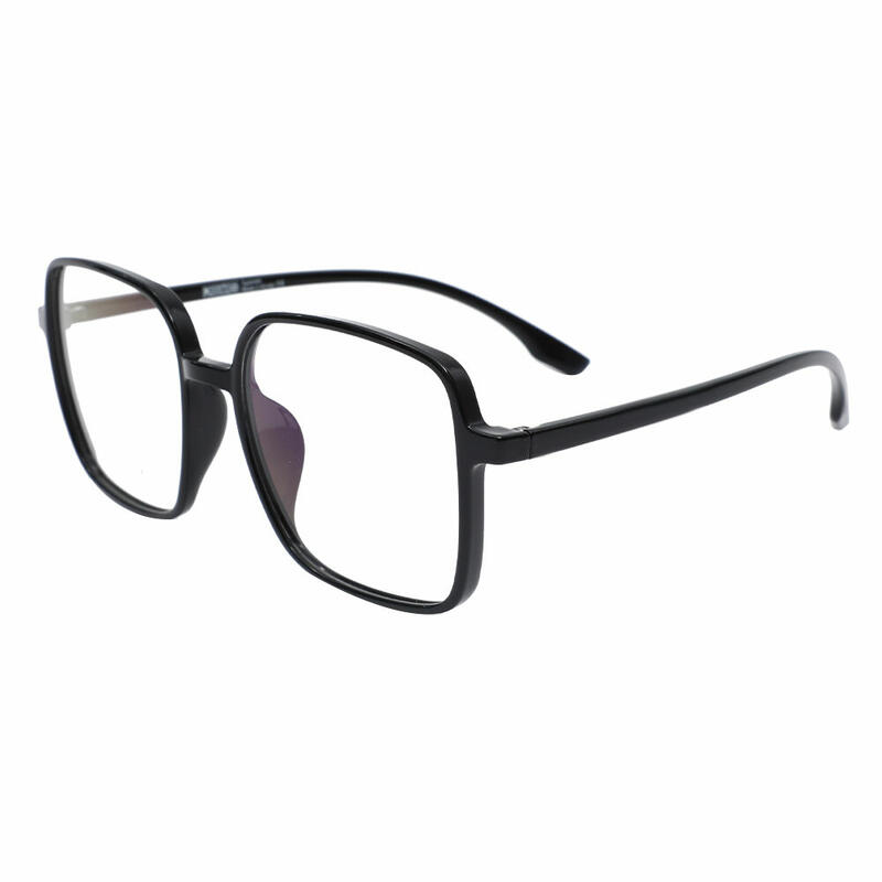 Visiona Square Black Glasses
