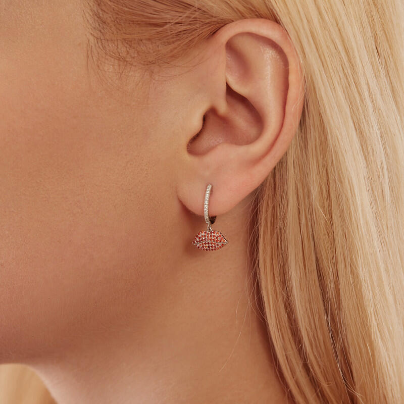 "Touch My Soul" Round Cut Drop Earrings