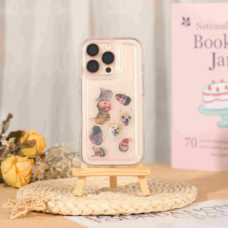 Personalized Phone Case Custom Acrylic Photo Fun Gift for Friends