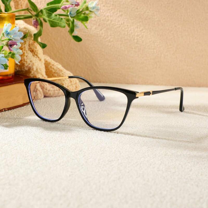 Occhiali da Vista Andrew Cat Eye Nero 