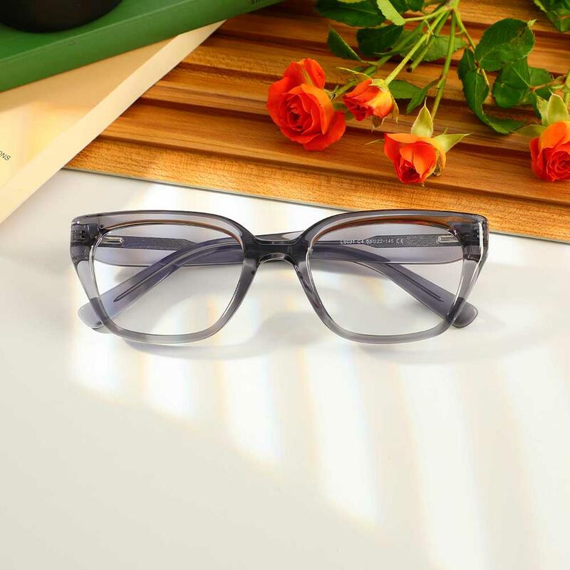 Stevenson Cat Eye Graue Brille