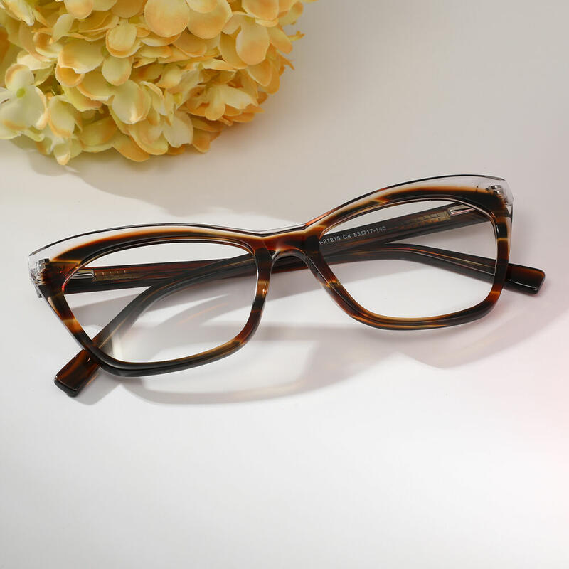 Essi Cat Eye Rote Schildkröte Brille