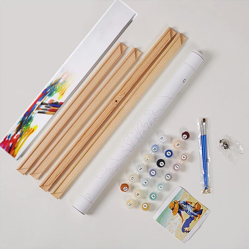 Orangutan Listening To Music Paint By Numbers Kits Funny Gift for Friend