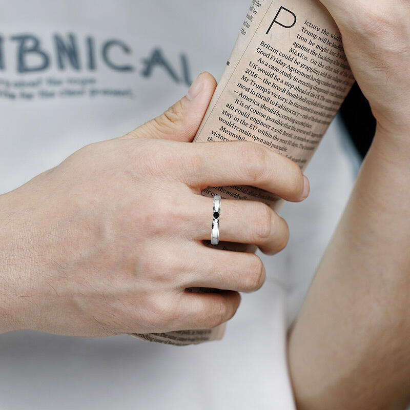 "Love Never Fades" Men's Wedding Ring