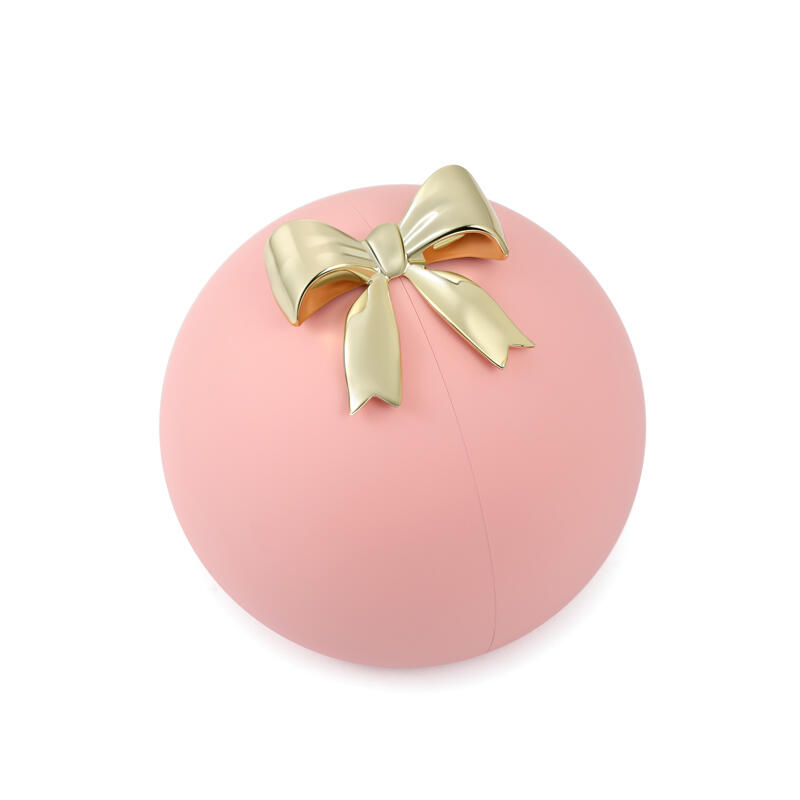 Jeulia Fashion Bow Pink Ring Box Jewelry Organizer