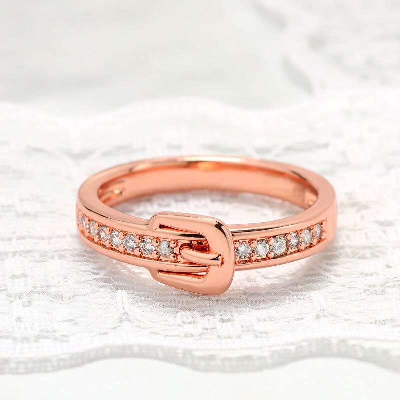 Jeulia "Unending Love" bälteformat sterlingsilver damband