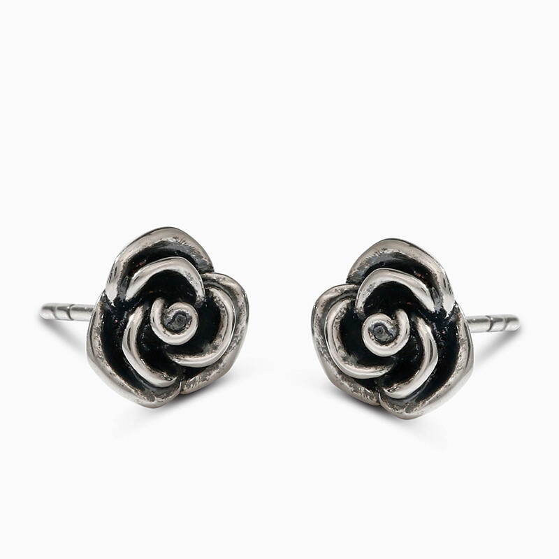 Jeulia "Rosenblomma" örhängen i sterlingsilver