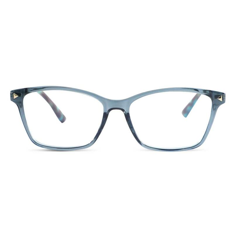 Occhiali da Vista Elizabeth Rettangolare Blu 