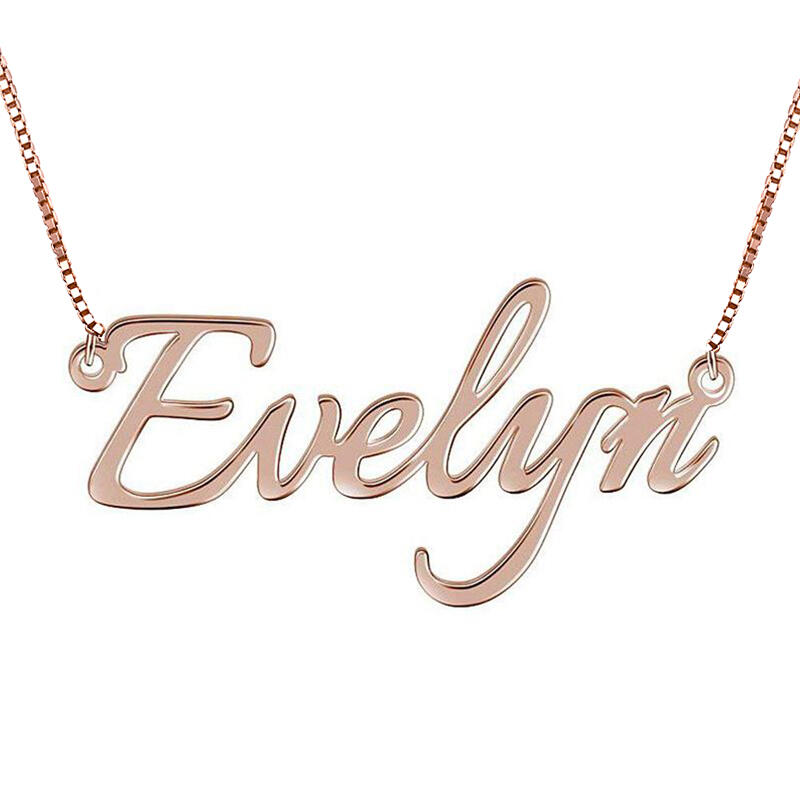 名前 ネーム ネックレス カスタマイズ