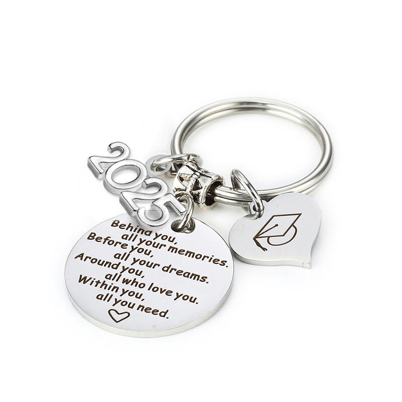 "2024" Custom Engraved Graduation's Key Chain
