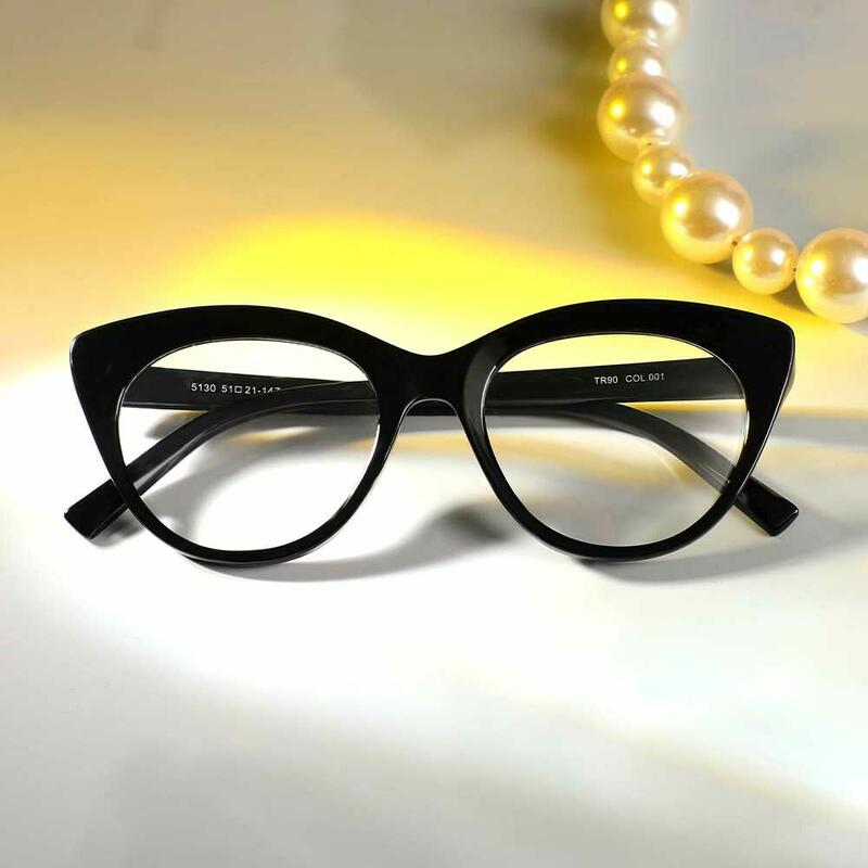 Occhiali da Vista Eleanore Cat Eye Nero