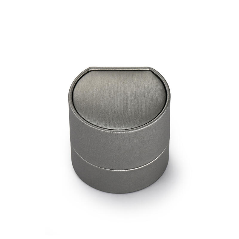 Jeulia Classic Silver Grey Ring Box