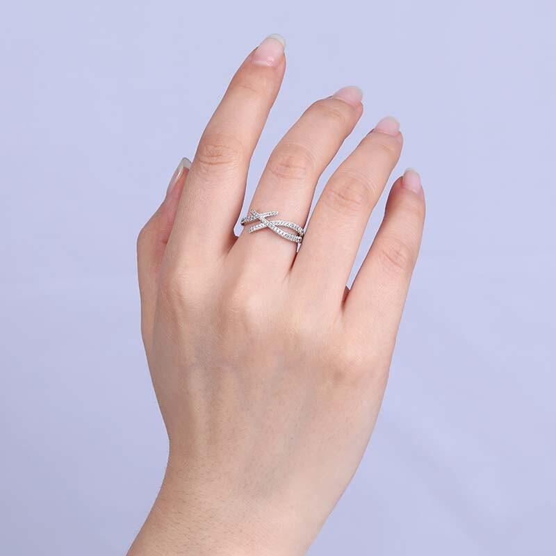 "Never Say Goodbye" Classic Wedding Ring