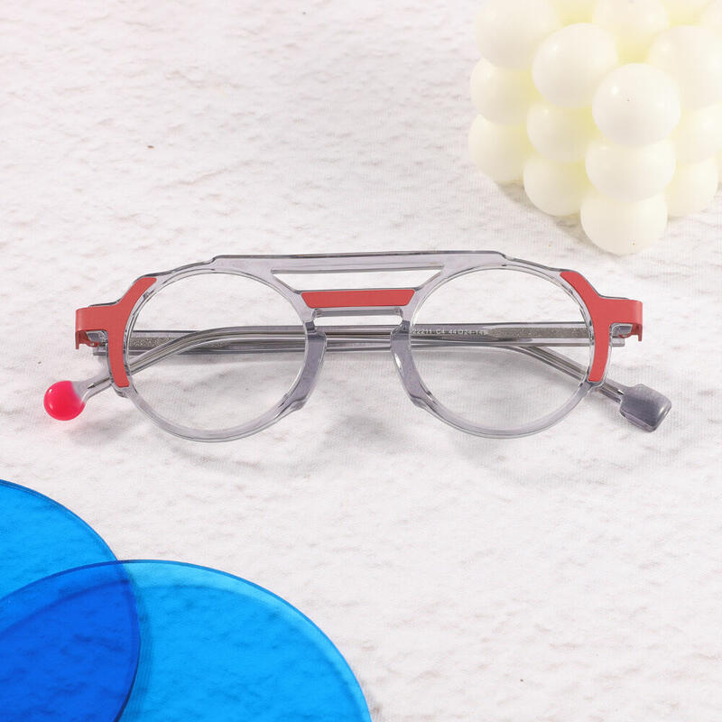 Gallup Pilote Graue Brille