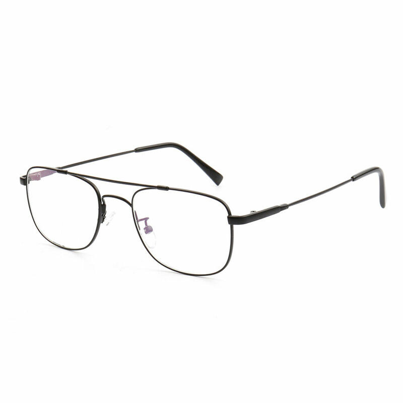 Piers Aviator Black Glasses