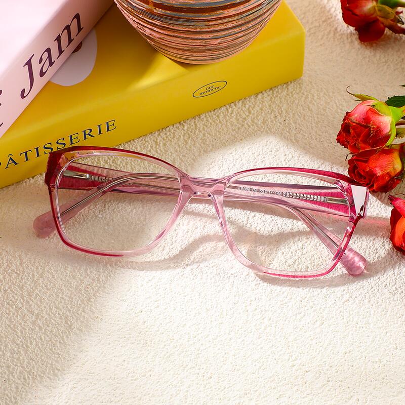 Tracy Cat Eye Lila Brille