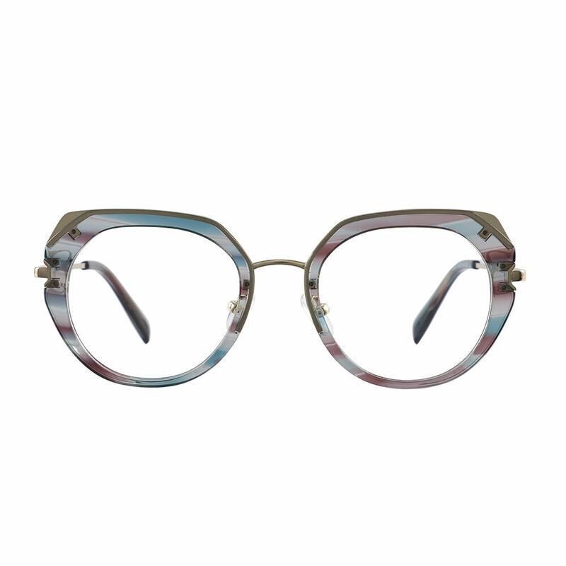 Bretton Cat Eye Blue Glasses