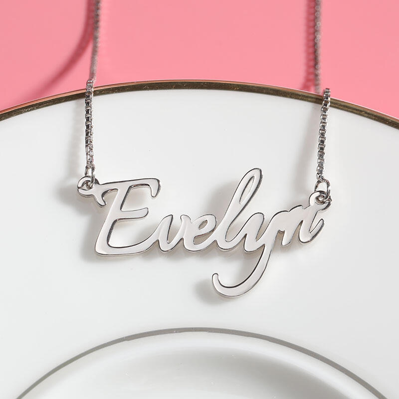 名前 ネーム ネックレス カスタマイズ