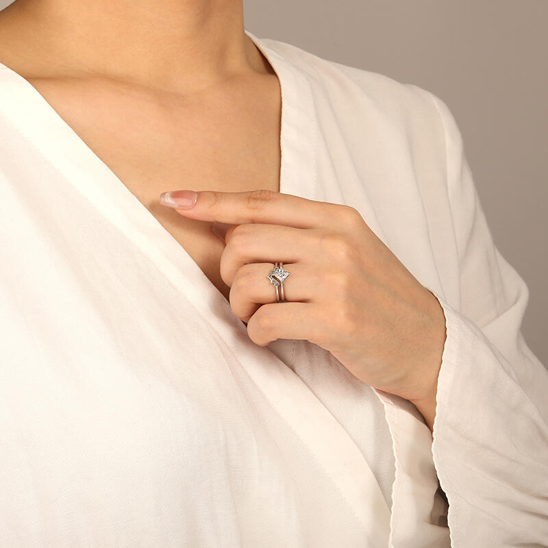 "My Joy In Life" Stackable Dainty Ring