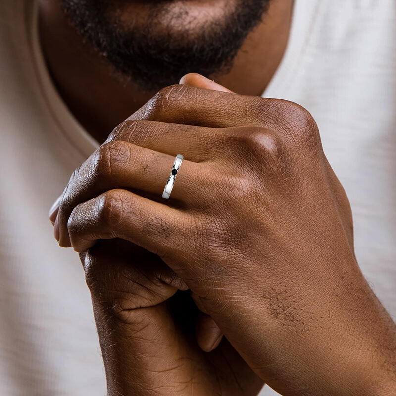 "Love Never Fades" Men's Wedding Ring