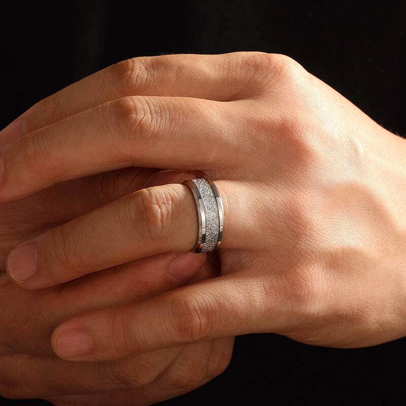 Titanium Steel Men's Wedding Band