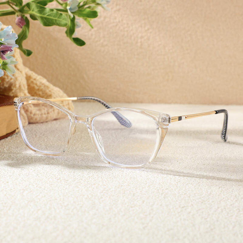 Occhiali da Vista Louis Cat Eye Chiaro 