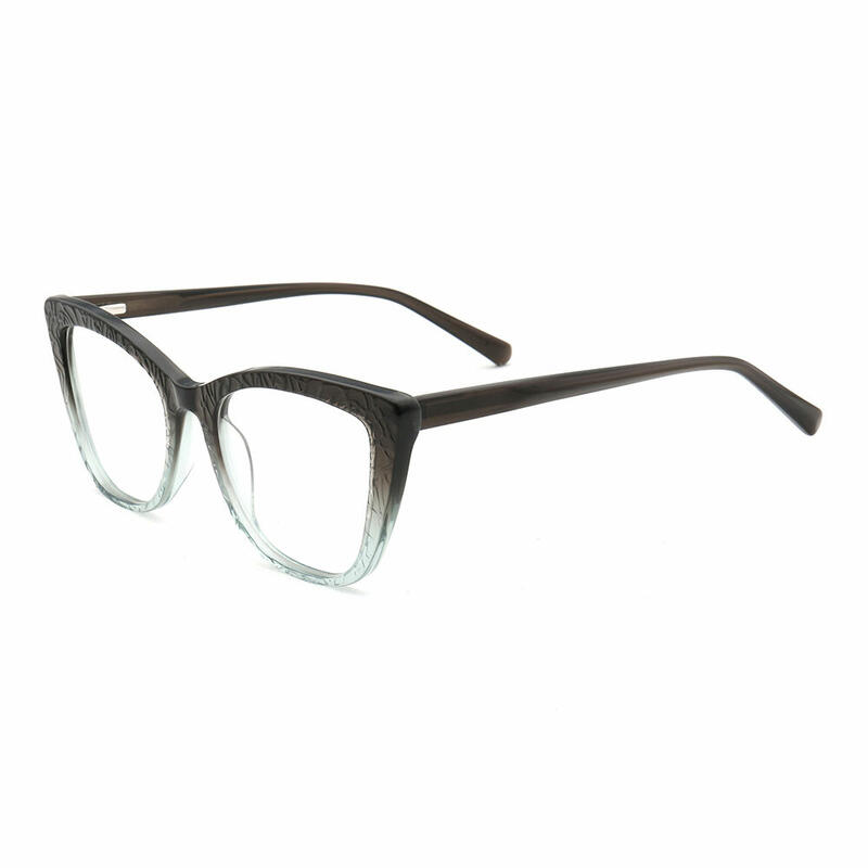 Swerve Cat Eye Blue Glasses