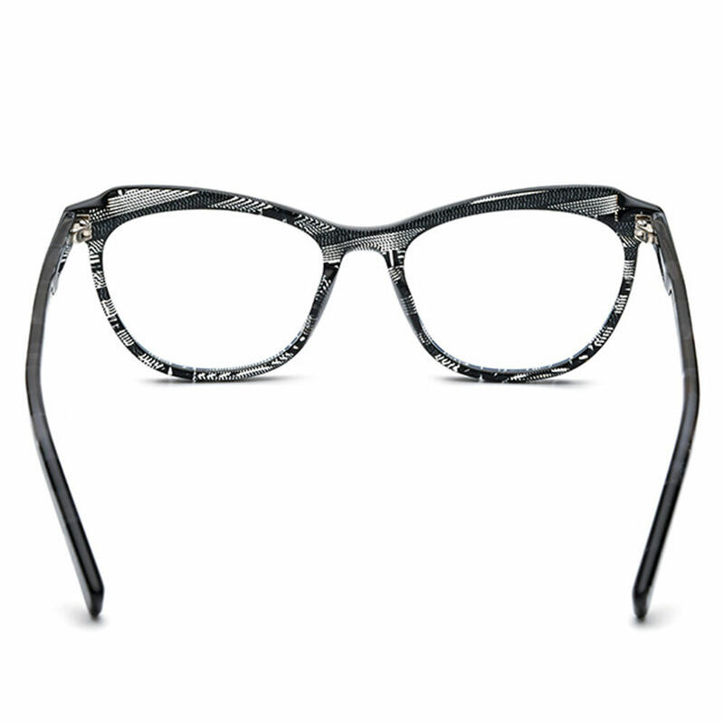 Lunettes de Vue Augusta Cat Eye Noir