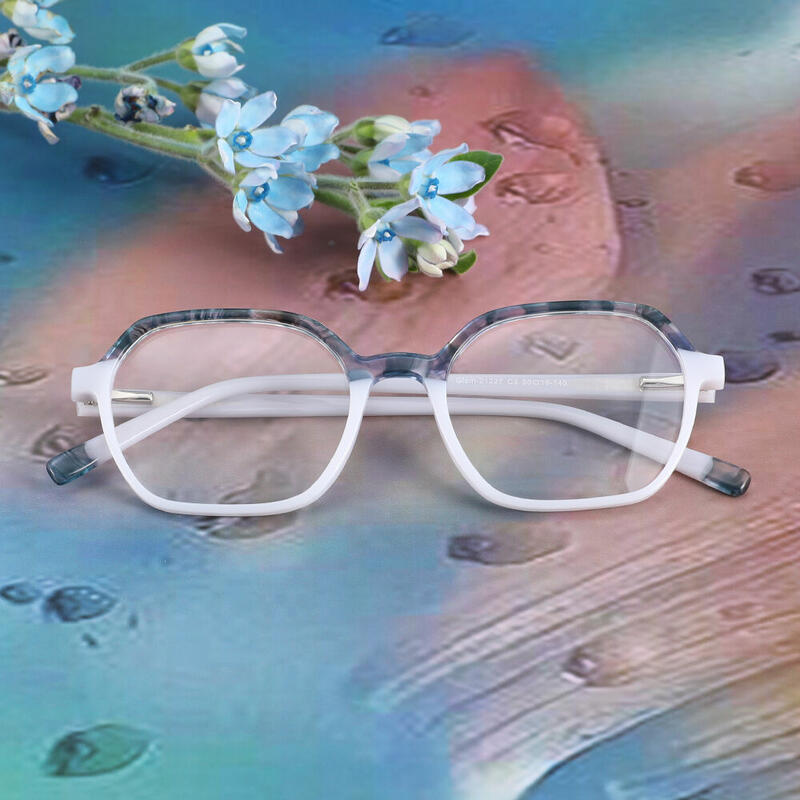 Occhiali da Vista Curme Poligono Beige 