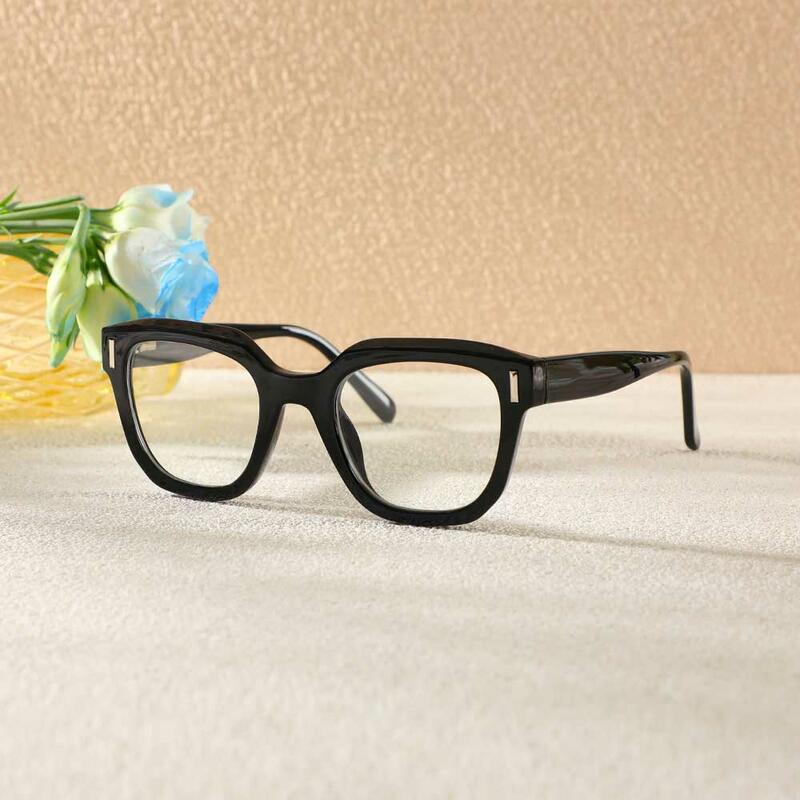 Occhiali da Vista Rob Quadrato Nero 