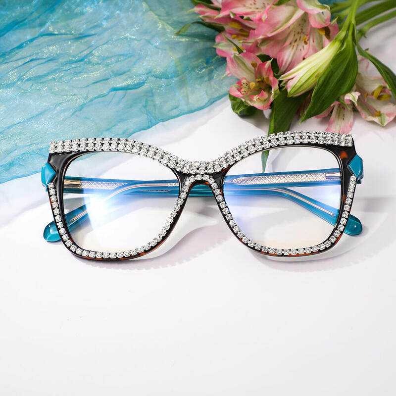 Lunettes de Vue Bartel Cat Eye Bleu
