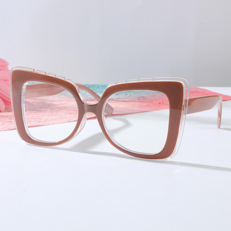 Lunettes de Vue Walpole Cat Eye Marron