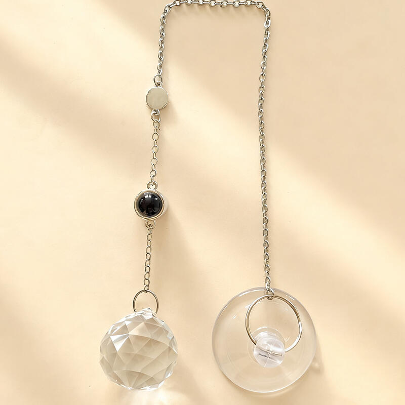 Personalized Circular Projection Picture Hanging Christmas Gift for Family