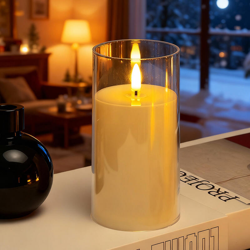 Portavelas LED personalizados, velas sin humo, regalo de condolencia para familiares.