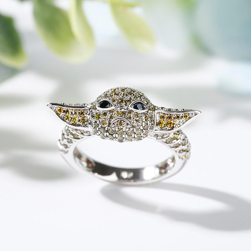 Jeulia "Baby Master" Sterling Silver Ring