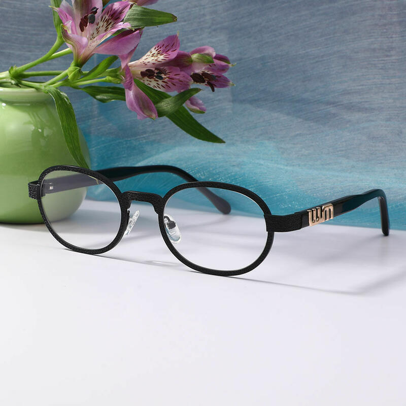 Occhiali da Vista Alexi Ovale Nero 