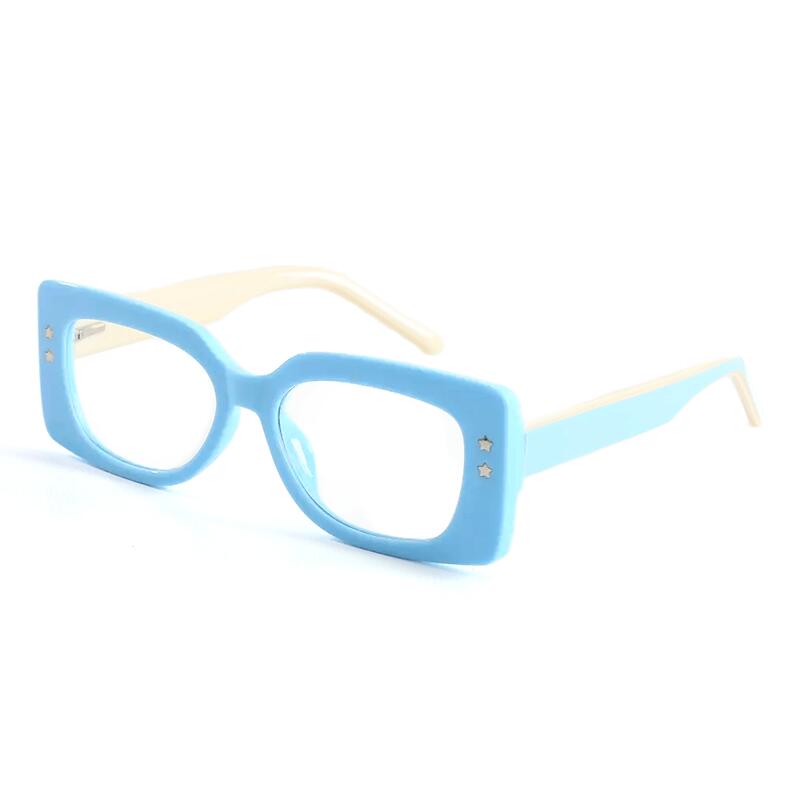 Occhiali da Vista Huggins Quadrato Blu 