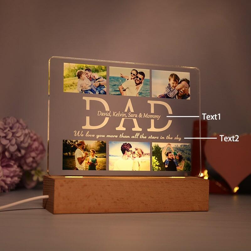 Custom DAD Acrylic Photo Light