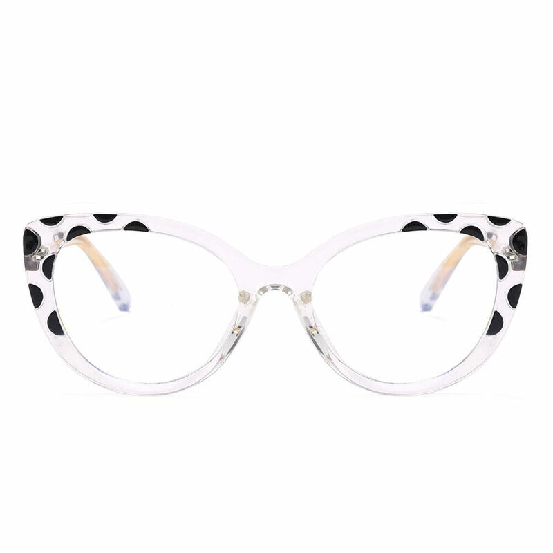 Jerrie Cat Eye Black Glasses