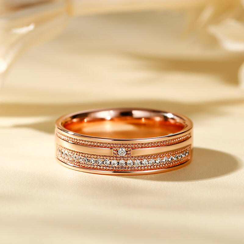 Jeulia "Ponadczasowość" Srebrny pierścionek damski z okrągłym szlifem