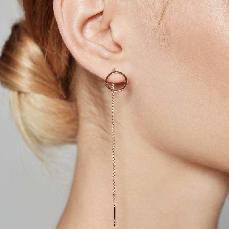 "Love Is Free" Threader Earrings