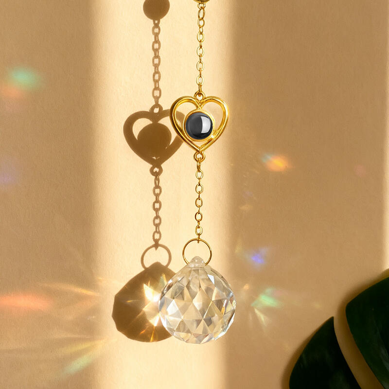 Personalisierter herzförmiger Weihnachtsanhänger-Weihnachtsgeschenk für Ihre Lieben