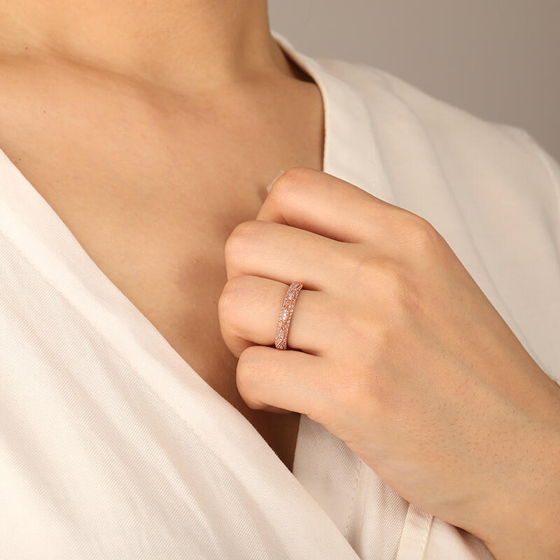 "Infinity Love" Classic Wedding Ring
