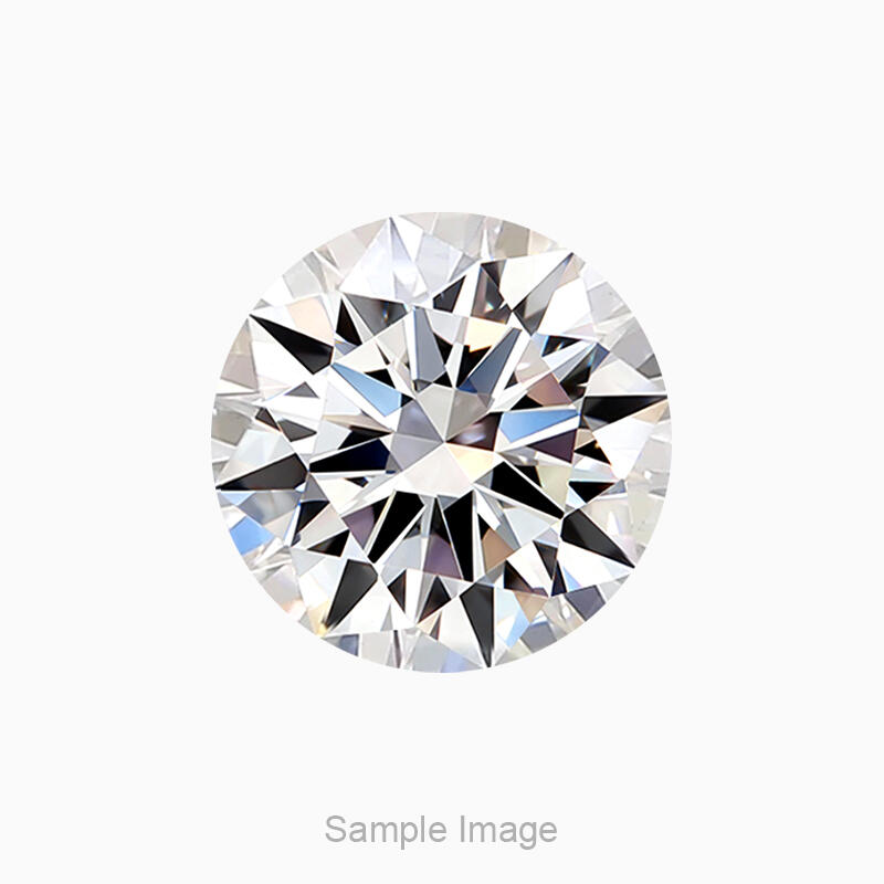 0,8 Karat Runder Laborgezüchteter Diamant Farbe D-F Reinheit VS2-VVS1 IGI Zertifiziert