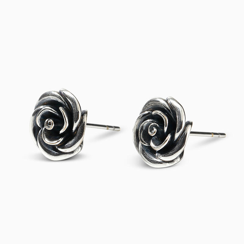 Jeulia Boucles d'oreilles "L'amour en fleurs" Fleuri Argent Sterling