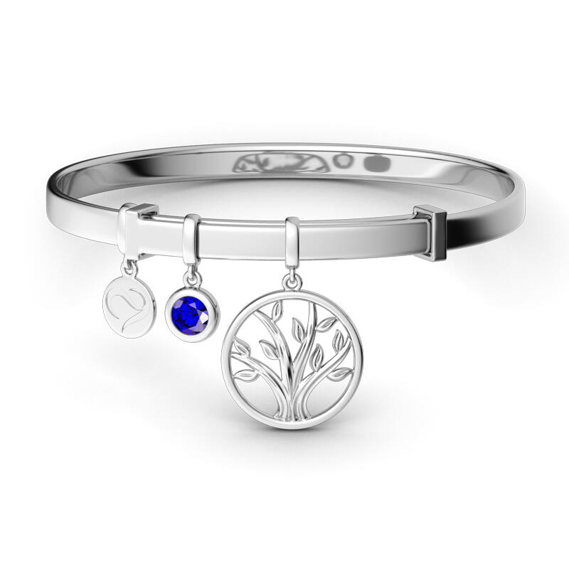Jeulia Blessing Charm Bangle