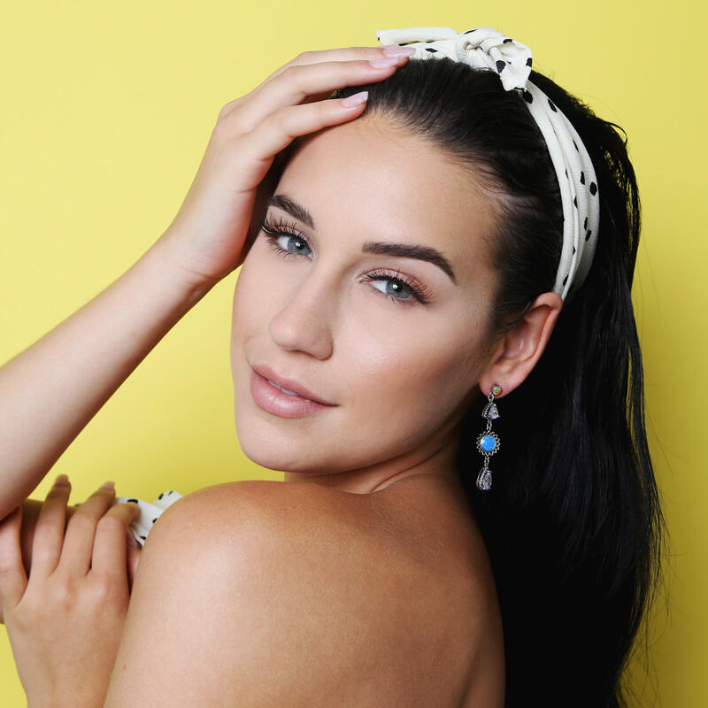 Jeulia Love at First Sight Opal Earrings