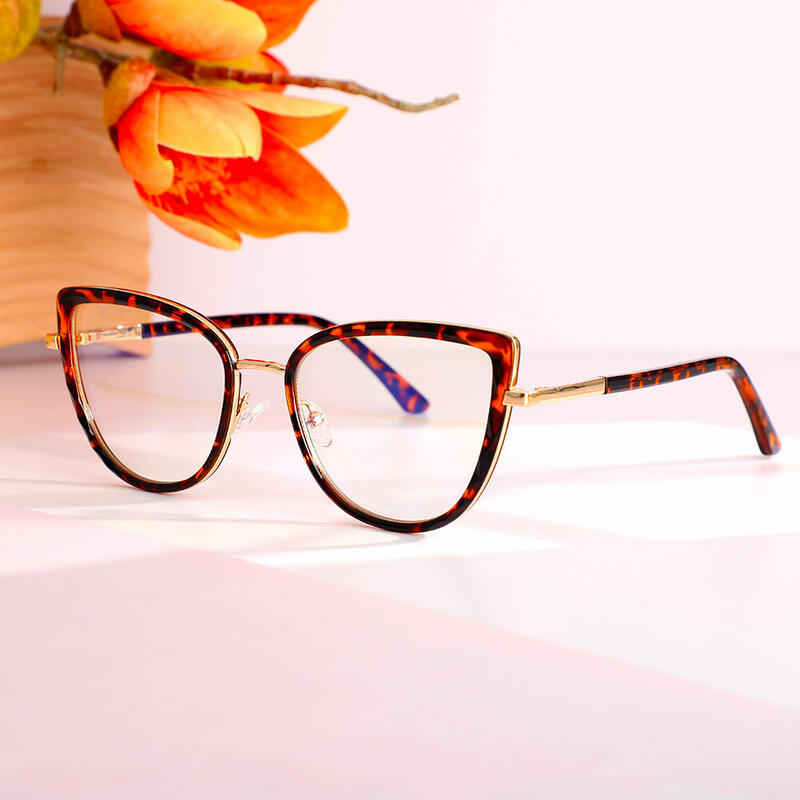 Heloise Cat Eye Schildkröte Brillen