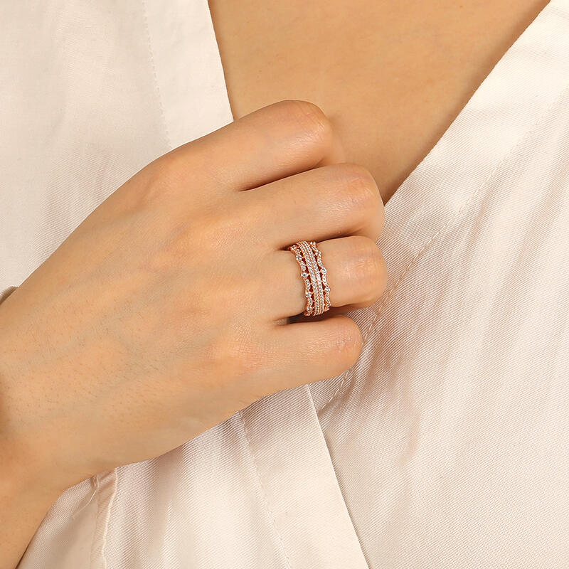 "Lichtflimmern" Ewigkeits-Ehering